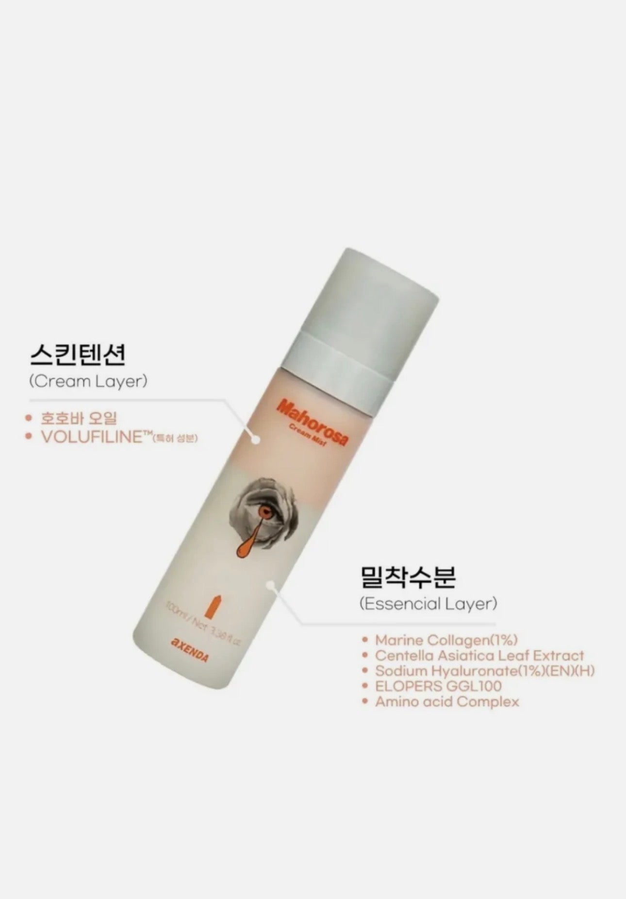 Mahorosa Collagen Cream Mist